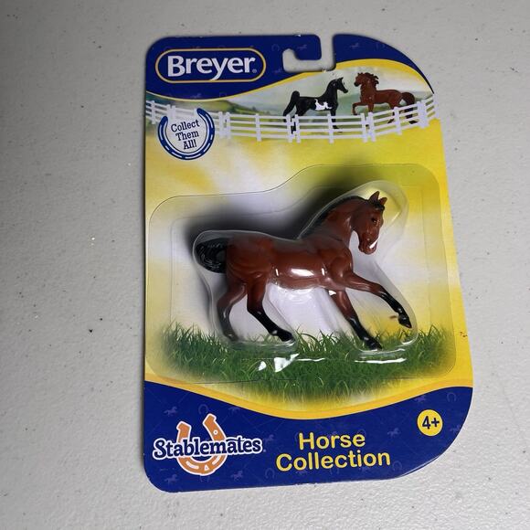 Breyer Stablemates Horses Lot Appaloosa Arabian Warmblood 4 Collectible Toys NEW - Picture 7 of 10